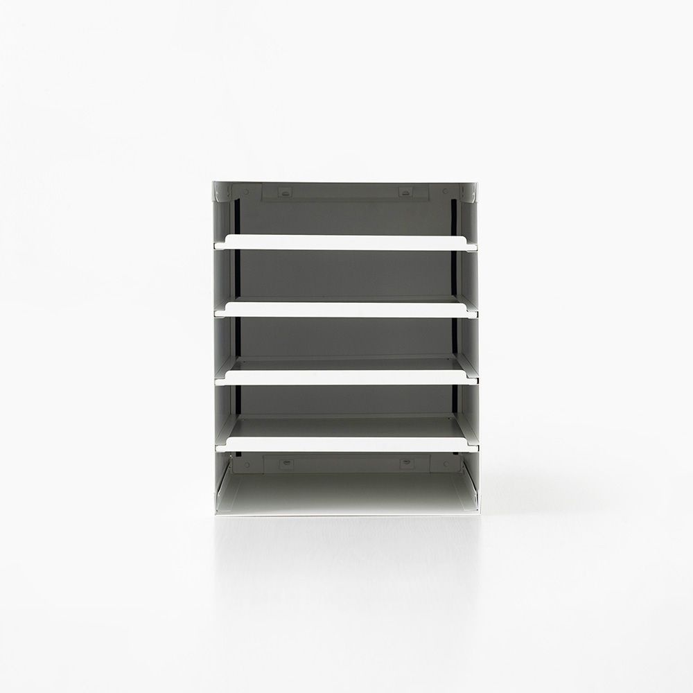 마켓비 도미닉 슬라이딩 수납함 5단 35x28x35, 화이트 0080.8369