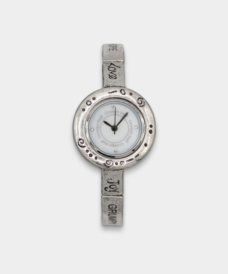 GRUMPY STUFF Shabby Spiral 레터 LETTER Watch GRPY_003 3699790
