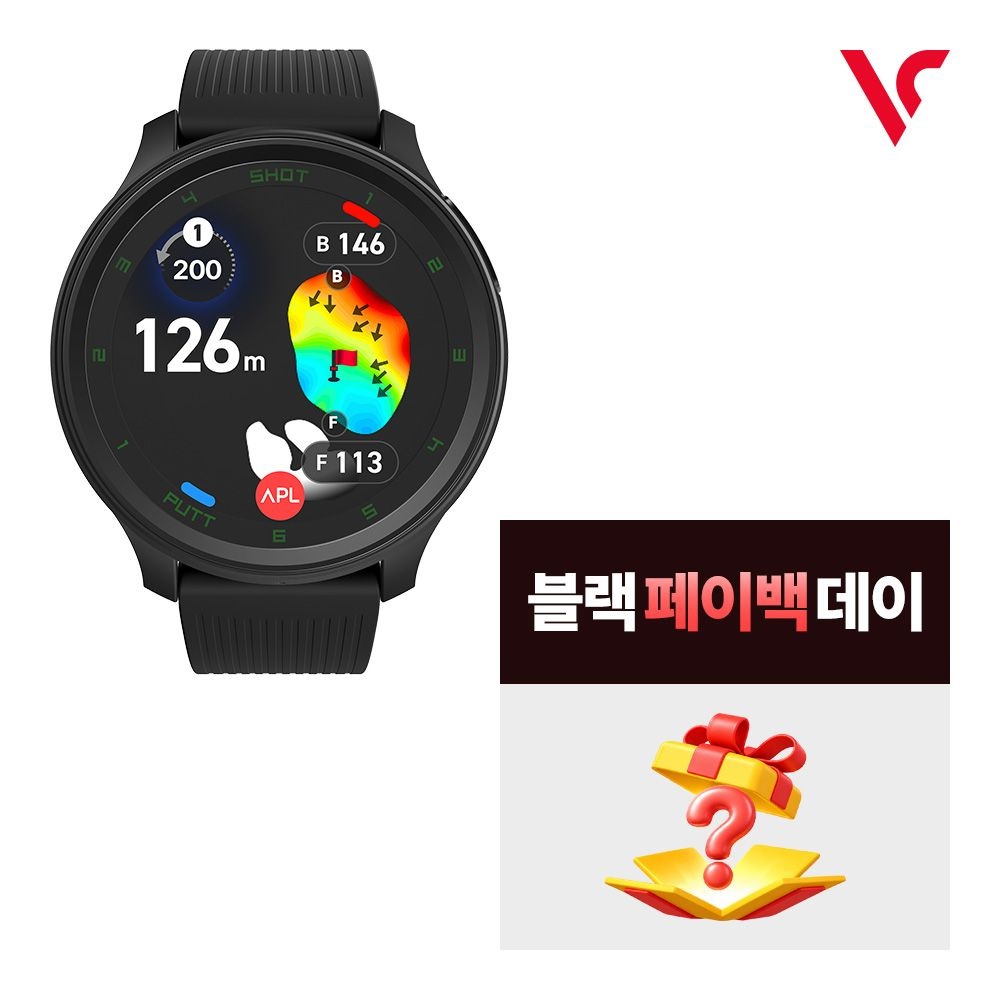 보이스캐디 [블랙페이백데이] 2026 보이스캐디 본사 T13 시계형 골프거리측정기 + 스트랩 Gift