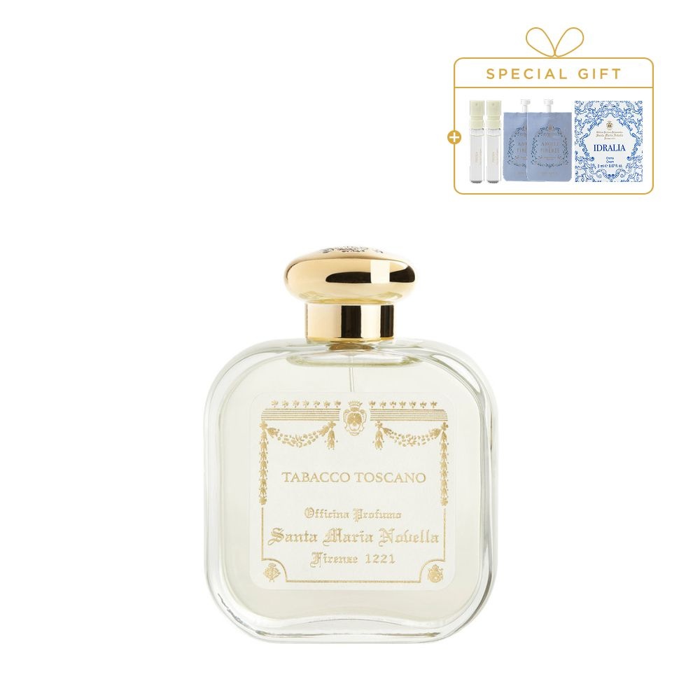 [롯데백화점] 산타마리아노벨라 타바코 토스카노 오드코롱 100ml (+코롱 4ml+바디샘플 16ml+이드랄리아 크림 2ml)