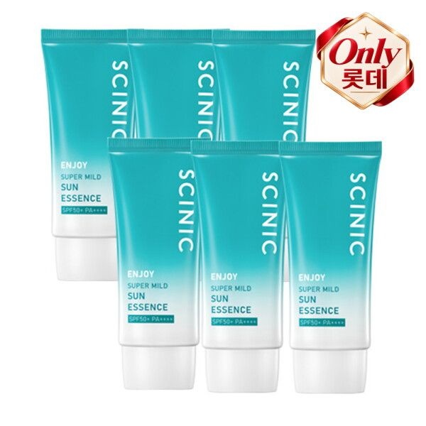 [싸이닉] [단독구성] 엔조이 슈퍼마일드 선 에센스 50ml 6개