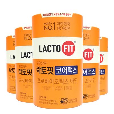 生乳酸菌ラクトフィットコアマックス2g x 60包6個