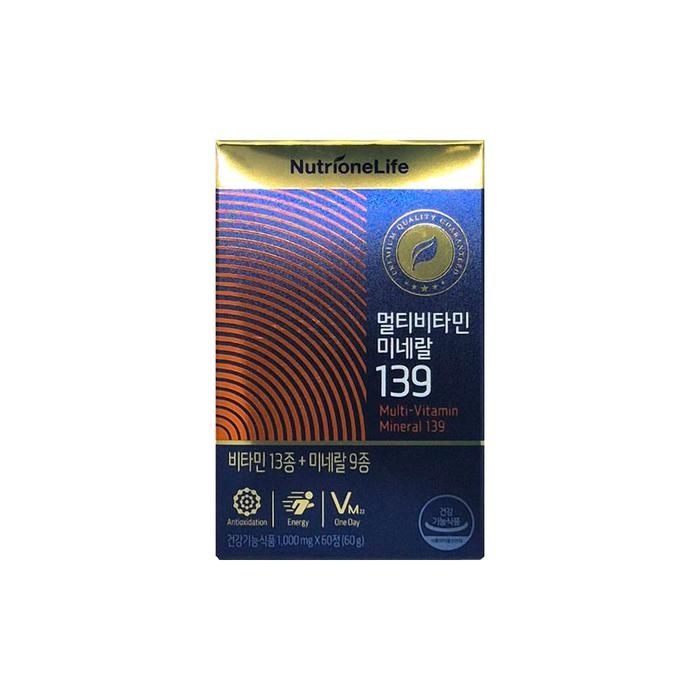 뉴트리원 멀티비타민미네랄 139 1000mg 60정/mjc