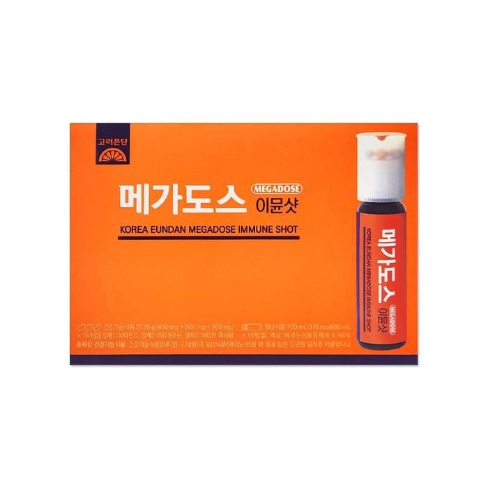 고려은단 메가도스 이뮨샷 27.75g 15개입/mjc