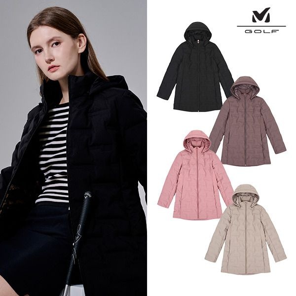 [패션플러스][밀레골프](리얼 구스다운)밀레골프 여성 튜브 스윙 구스다운 1종