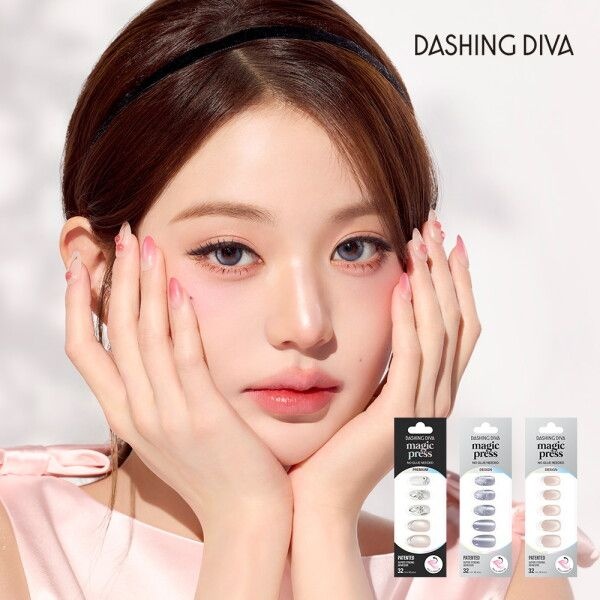 [데싱디바] 26 다이아 글램 쉐잎 네일 3종 세트