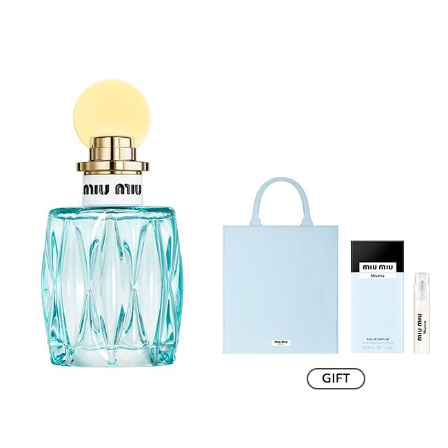 [롯데백화점] 미우미우 뷰티 [미우미우] 로 블루 EDP 100ML (+토트백 + 1.2ML 샘플 증정)