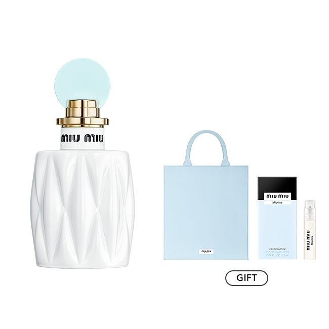 [롯데백화점] 미우미우 뷰티 [미우미우] 플뢰르 드 레 EDP 100ML (+토트백 + 1.2ML 샘플 증정)