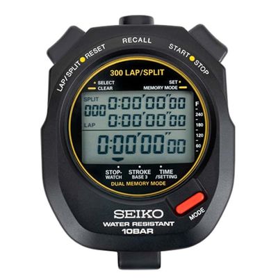 セイコーストップウォッチ100M防水水泳スポーツ用超単位時計S141タイマー時計時計時計ストップウォッチ防水超時計ストップウォッチ時計数