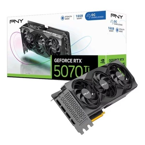 PNY 지포스 RTX 5070 Ti OC D7 16GB Triple Fan 제이씨현 4164139