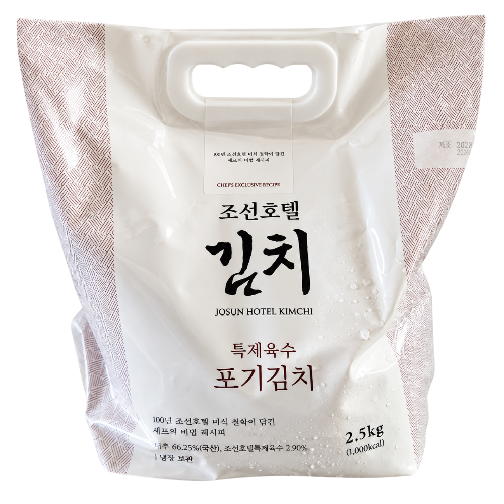 [오늘출발] 조선호텔 특제육수 포기김치 2.5kg 피코크