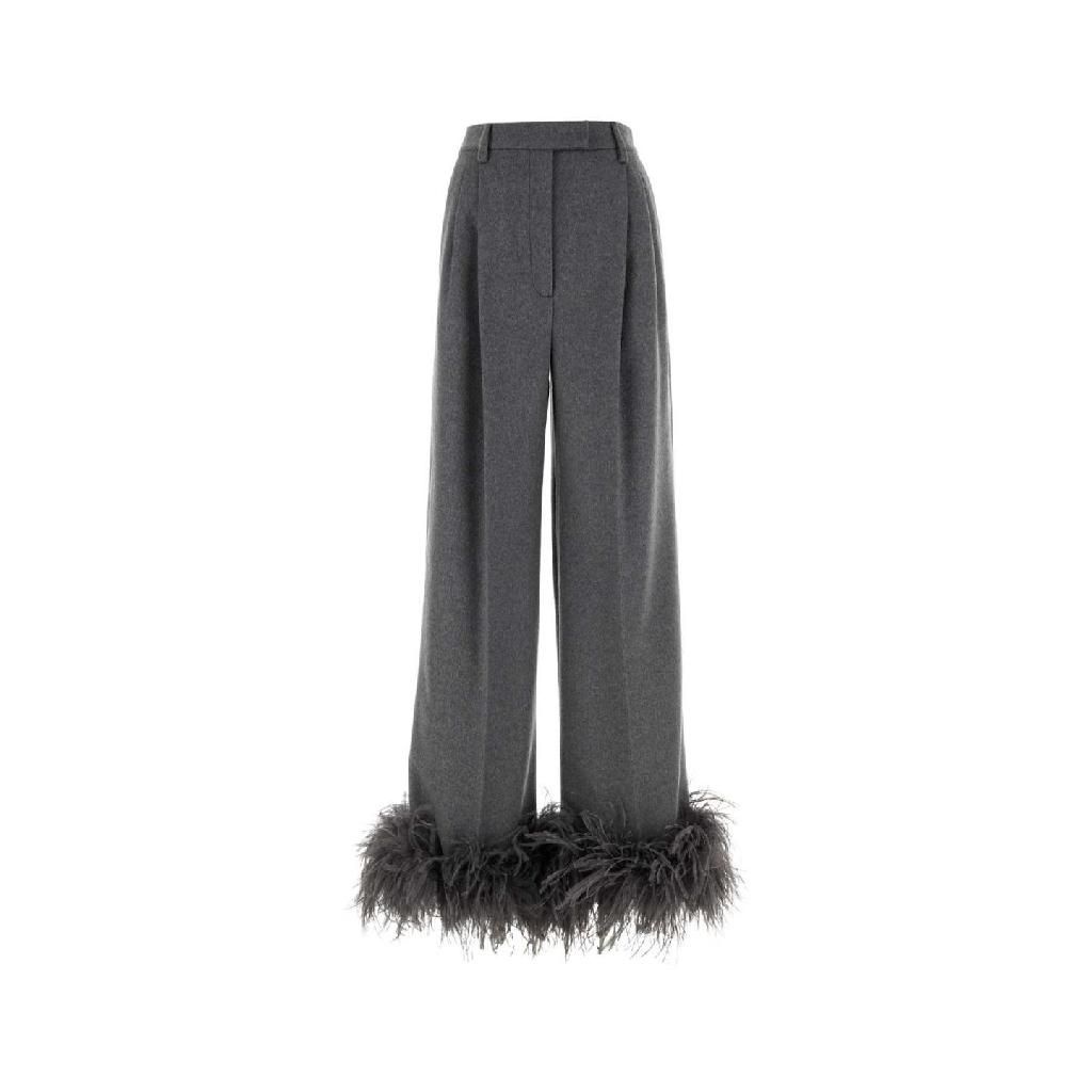 프라다 [해외] 프라다 P263HPSOOO133C F0031 Grey cashmere wide leg pant