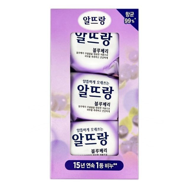 알뜨랑 블루베리 비누 140g 3P