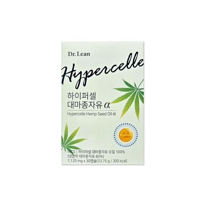 [오늘출발] 닥터린 하이퍼셀 대마종자유 알파 1125mg 30캡슐/mjc