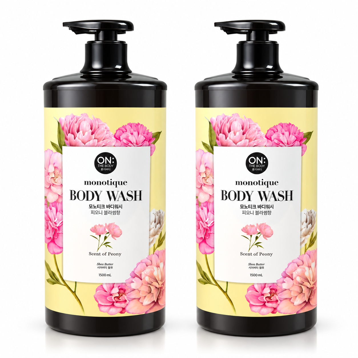LG생활건강 엘지 모노티크 바디워시 1500ml X 2개