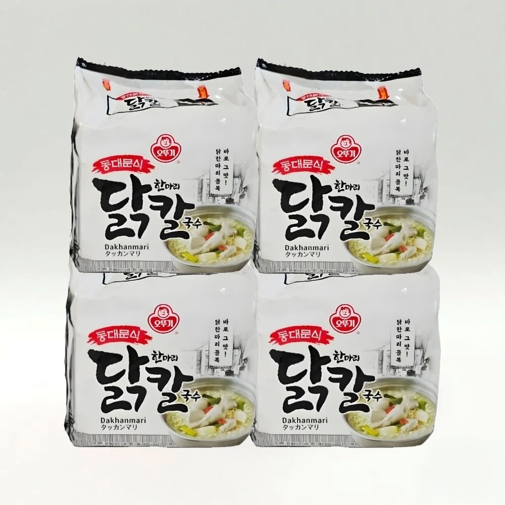 오뚜기 동대문식 닭한마리 칼국수 4개입 4봉 16개
