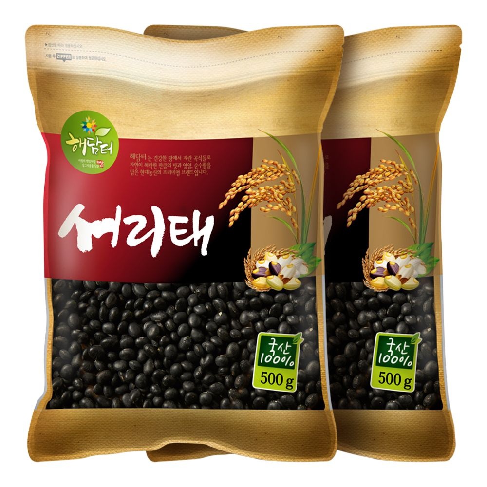 현대농산 국산 서리태 1kg (500gx2봉) 속청
