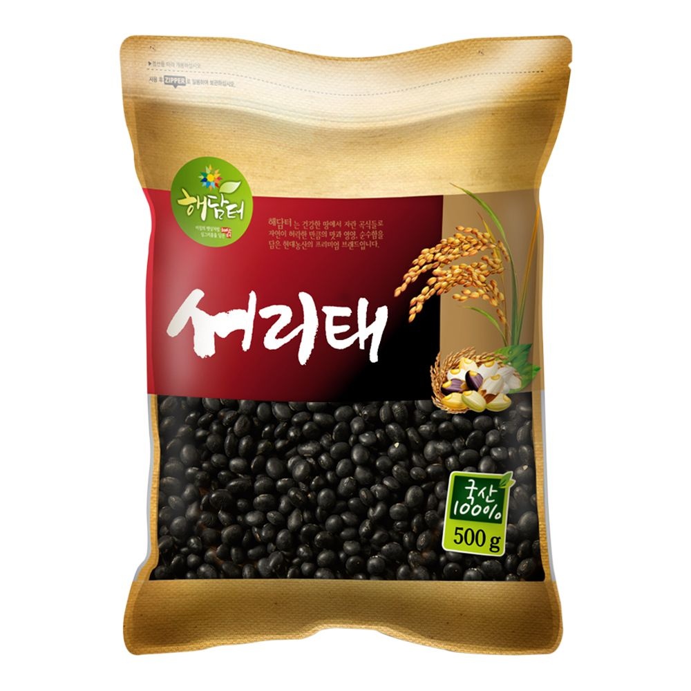 현대농산 국산 서리태 500g 속청