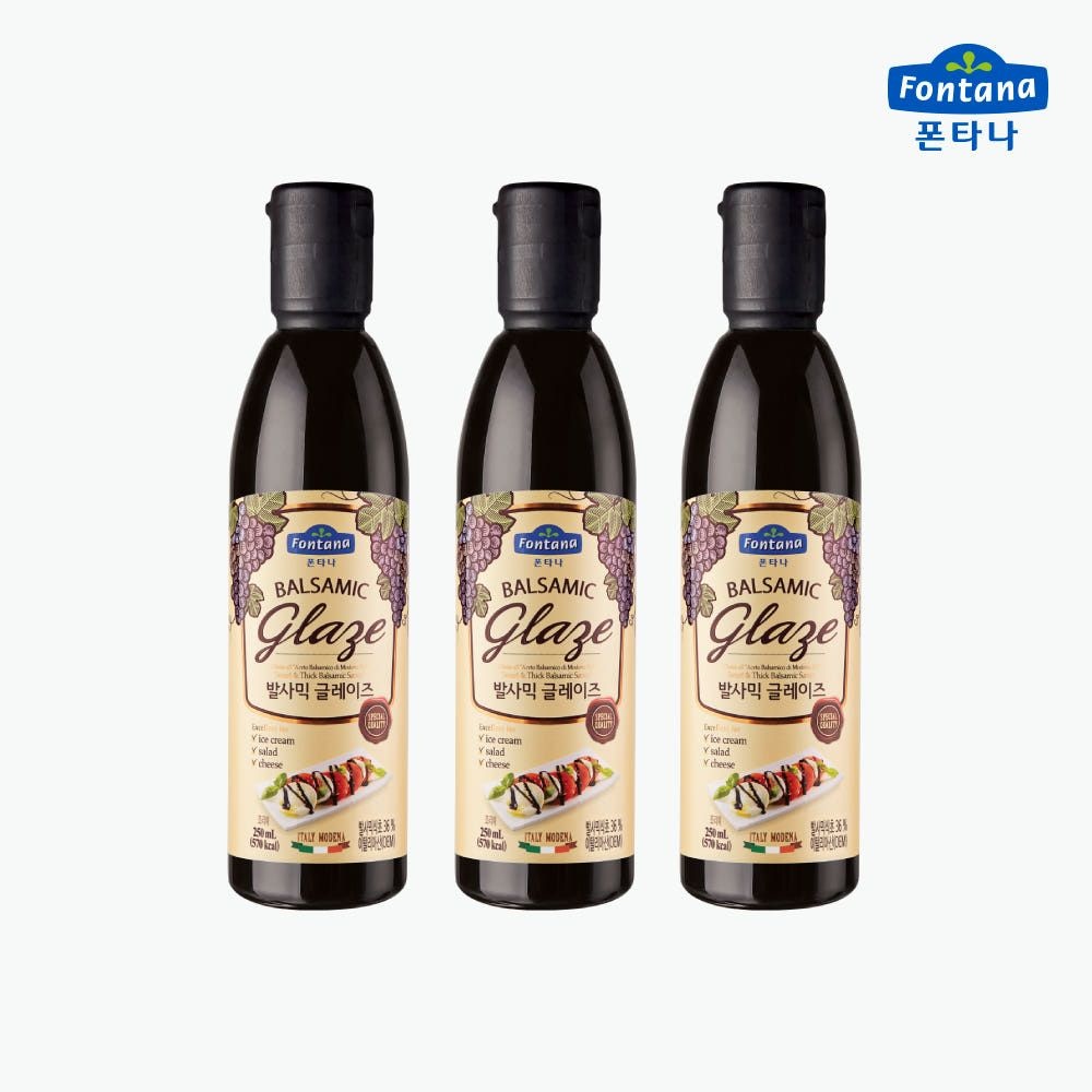 폰타나 모데나 발사믹글레이즈 250ml 3병