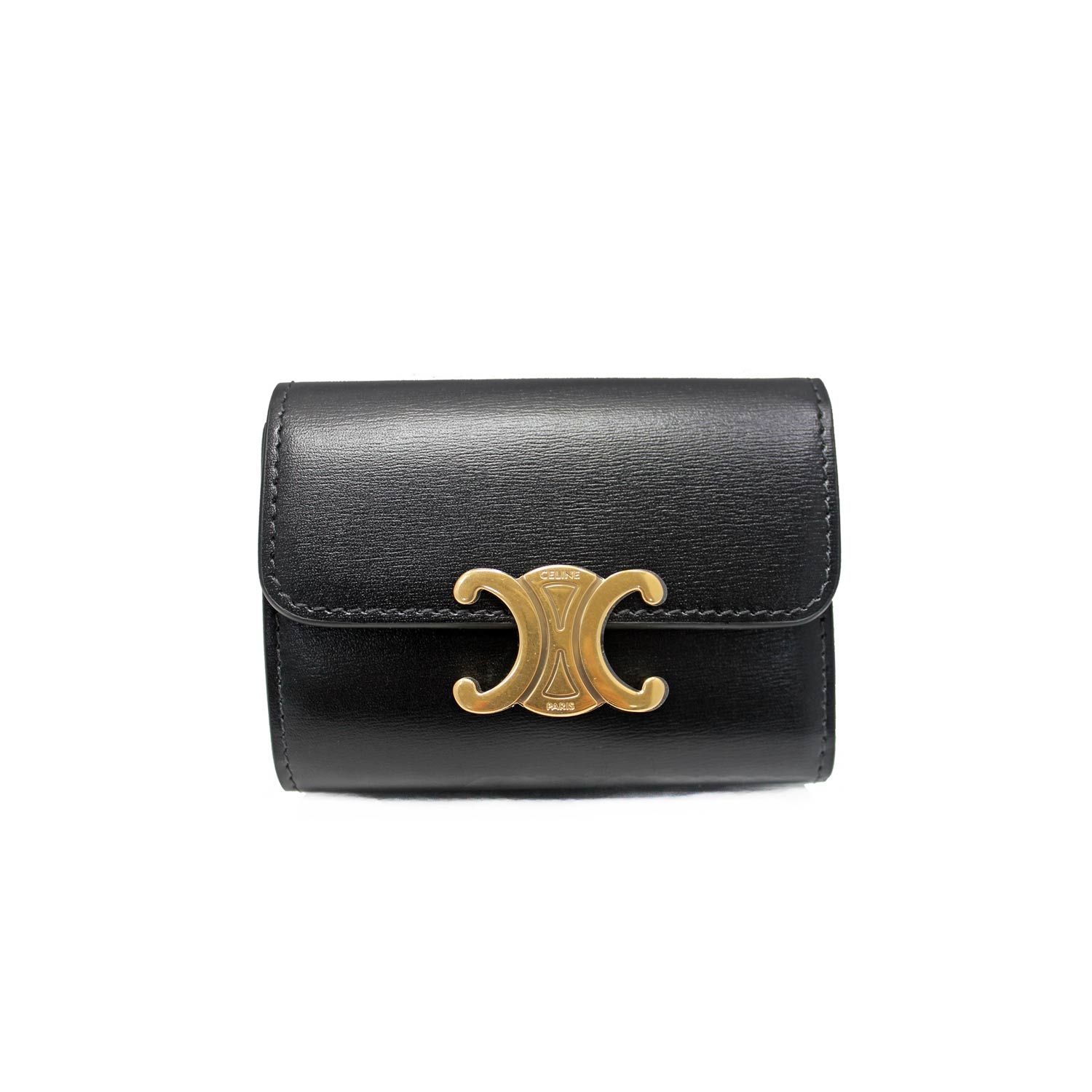 Triomphe Compact Wallet with Coin 10I653 DPV 38NO