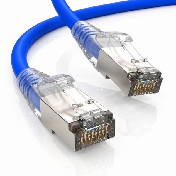 팬듀이트 PANDUIT 팬듀이트 CAT.6A SFTP 쉴드 기가 랜 케이블 순동 인터넷 연결 선 26AWG 블루 5M [S6XPC5MBU]