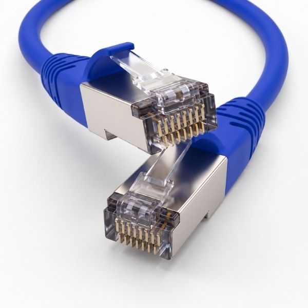 팬듀이트 PANDUIT 팬듀이트 CAT.6 SFTP 쉴드 기가 랜 케이블 순동 인터넷 연결 선 26AWG 블루 5M [S6PC5MBU]