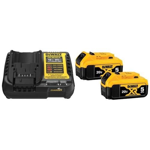 디월트 디월트 스타터키트 리튬 DCB184P2 18V 5.0Ah (=20V MAX) 5751118