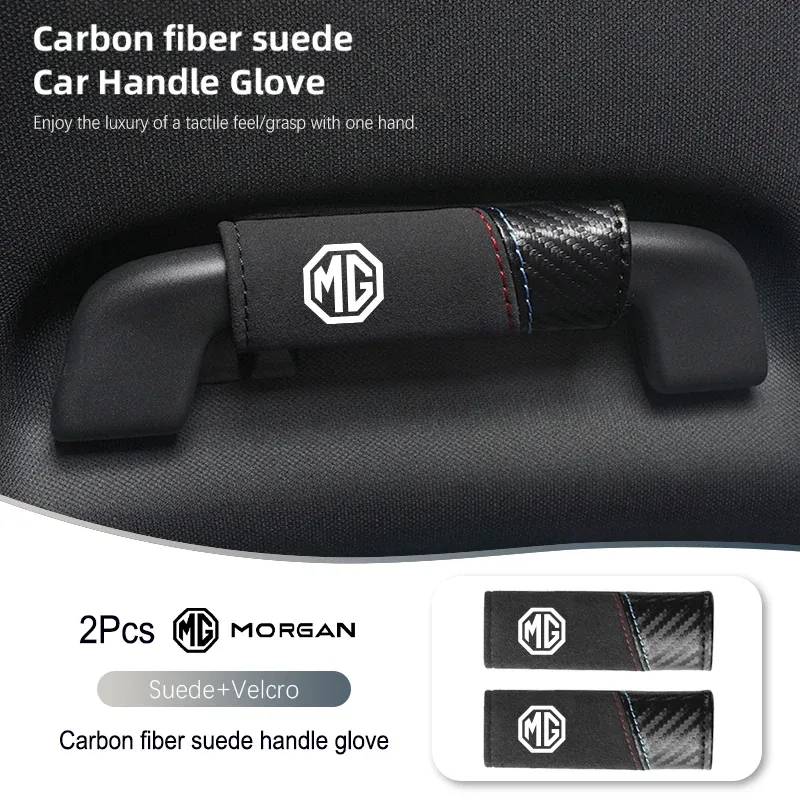 MG 7 6 5 ZS MG4 EV ONE 사이버스터 HS MG3 EZS GT GS 3SW 헥터용 PU 가죽 미끄럼 방지 핸들 커버 보호 패드