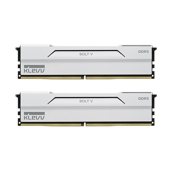 [오늘출발] ESSENCORE KLEVV DDR5-6000 CL30 BOLT V WHITE 패키지 서린 (64GB(16Gx2))