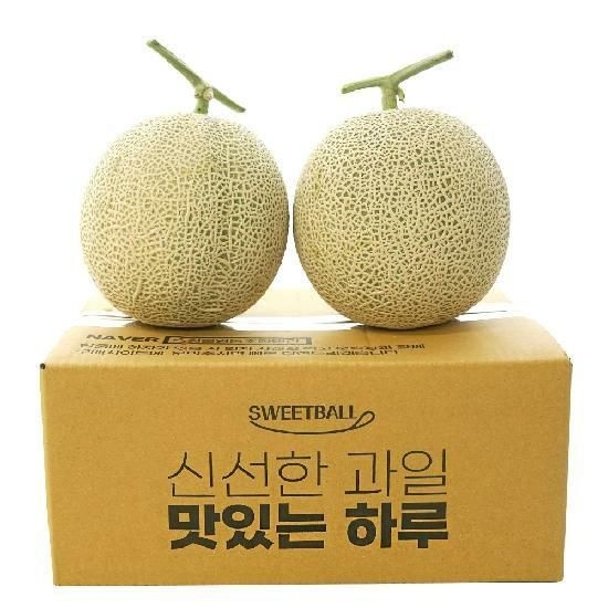 비파괴 당도선별 머스크 멜론 특대 5kg (2.5kg내외 x 2수)