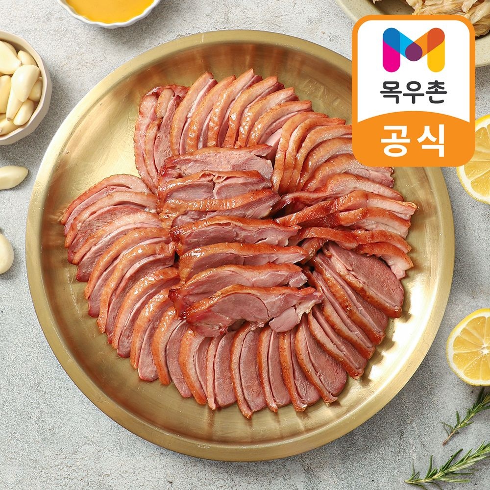 [목우촌][목우촌] 허브갈릭 훈제오리 슬라이스 210g x 6팩