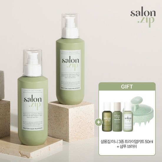 정샘물 살롱집 헤어밀크팩 200ml X 2개 [Set]