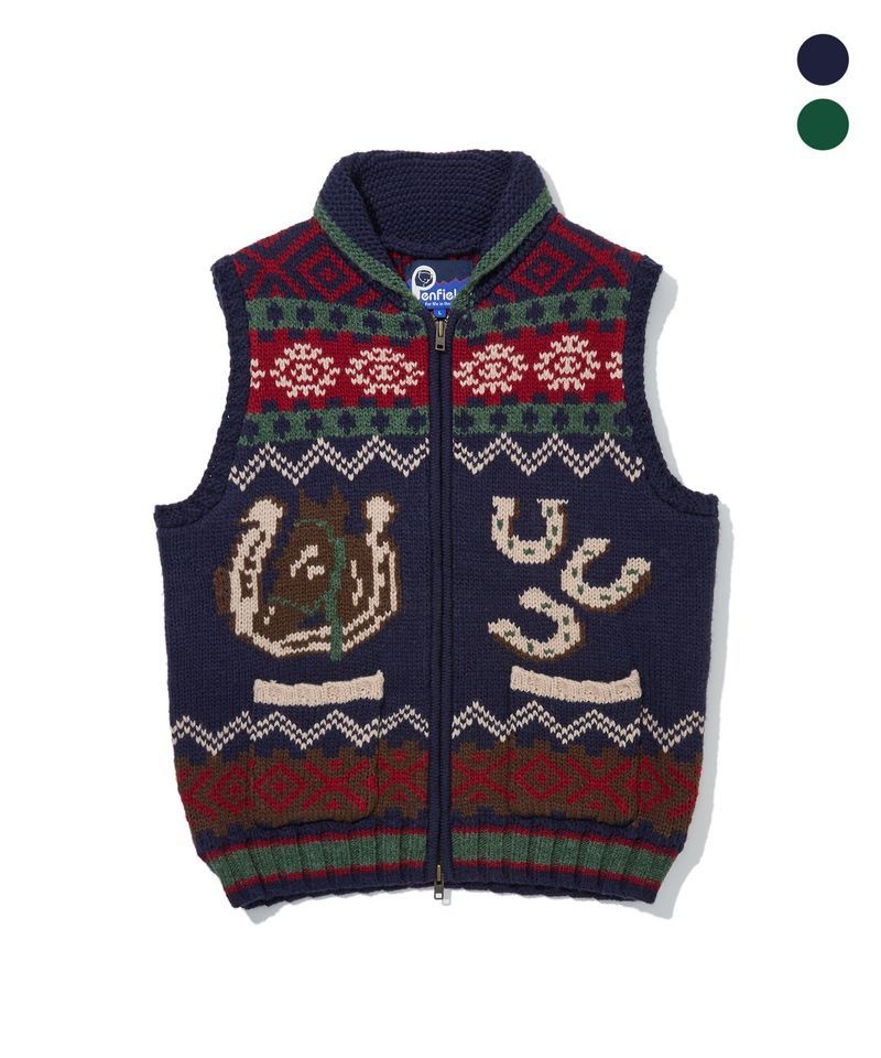 펜필드 PENFIELD [PF]웨이파인더 코위찬 베스트 집업_FS4NV01U FS4NV01U 155512
