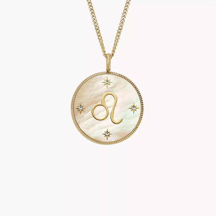 [해외] 파슬 여성 사자자리 팬던트 목걸이 JF04842710 Gold