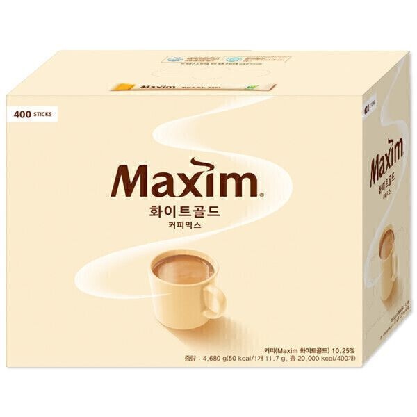 [.]맥심 화이트골드 커피믹스 400T 부드러운 커피 hgb