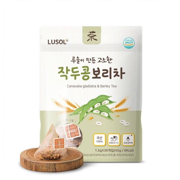 루솔 고소한 작두콩보리차 2봉(60입)