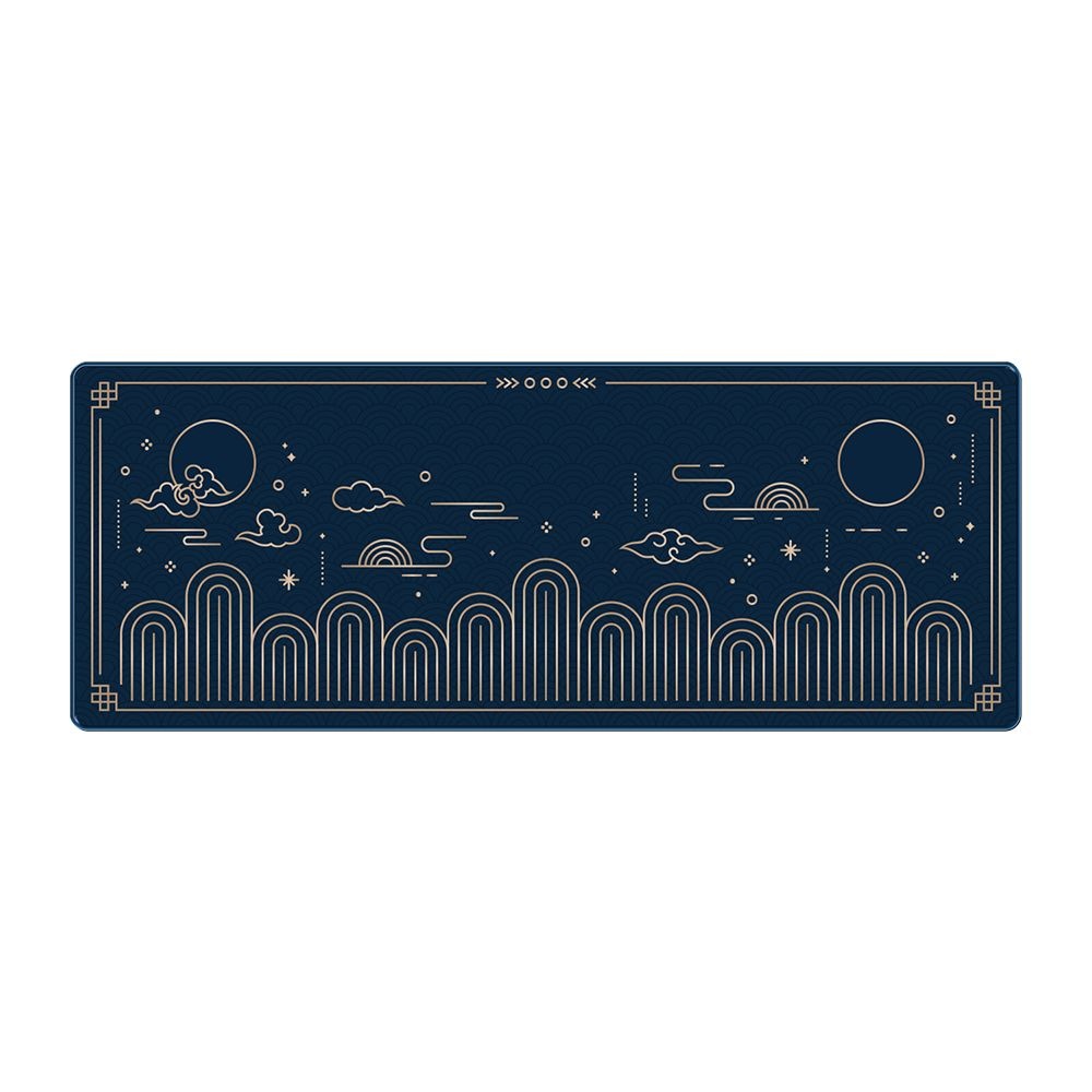 앱코 호작도 일월오봉도 특수 유리 코팅 장패드 Night 밤 78x30cm
