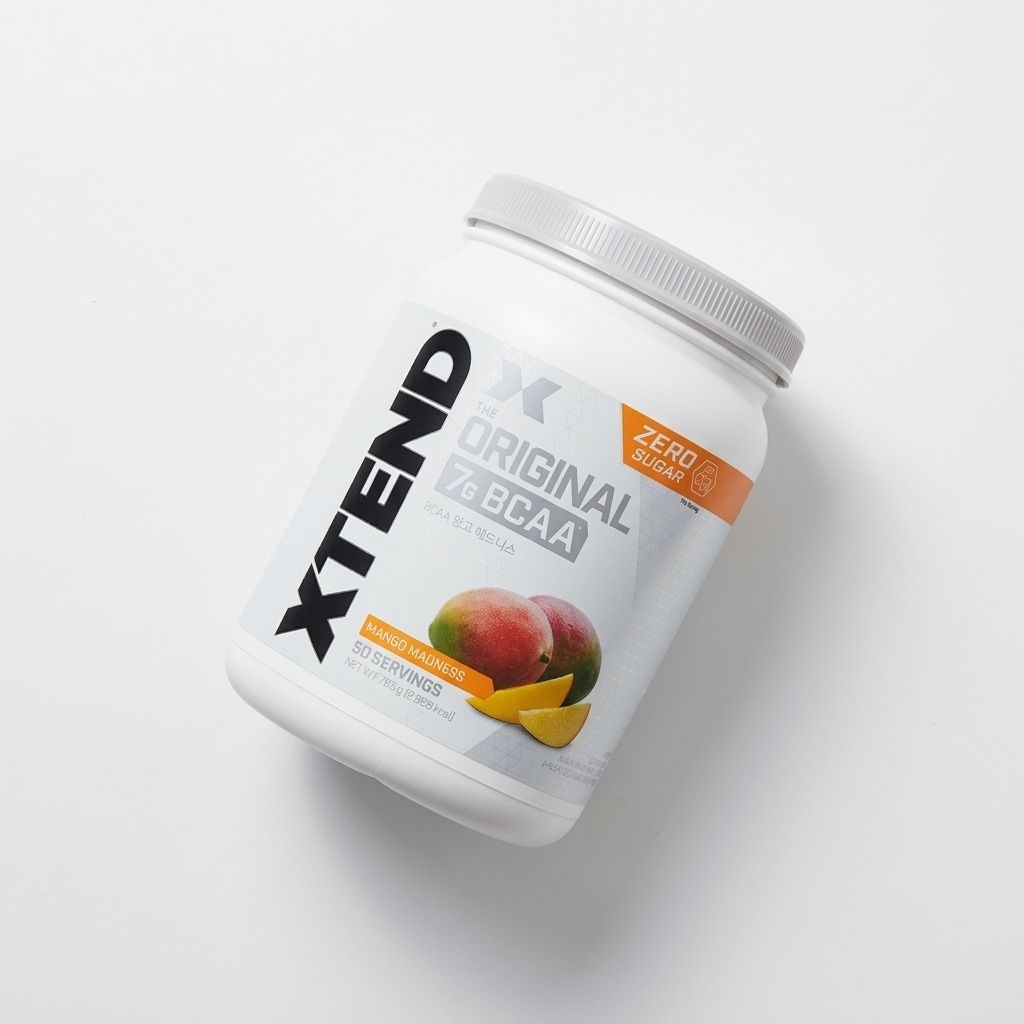 엑스텐드 고함량 bcaa 7000mg 제로슈가 망고맛 50회분+ XTDMG50