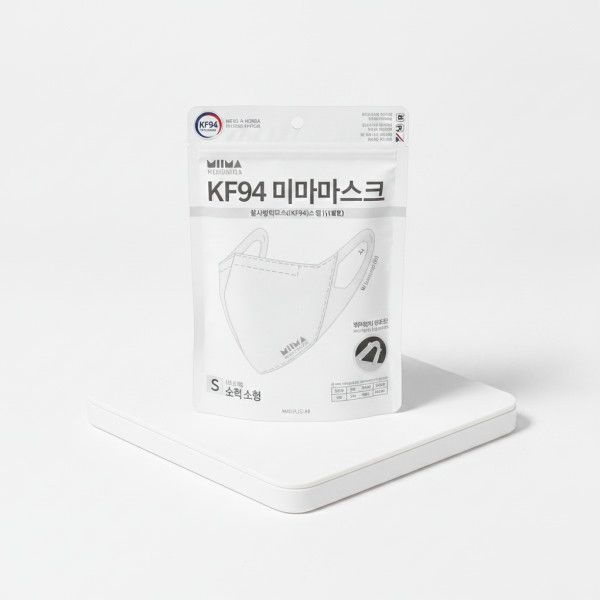 [업체배송] 미마 보건용마스크 소형 30개입(KF94) 흰색/검정 택1