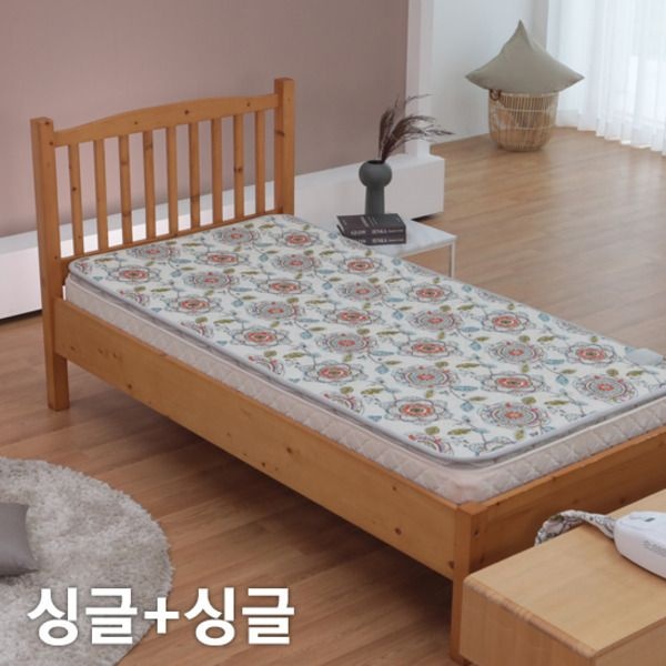 [패션플러스][일월]특급세일_품안애 온수매트_싱글+싱글 .