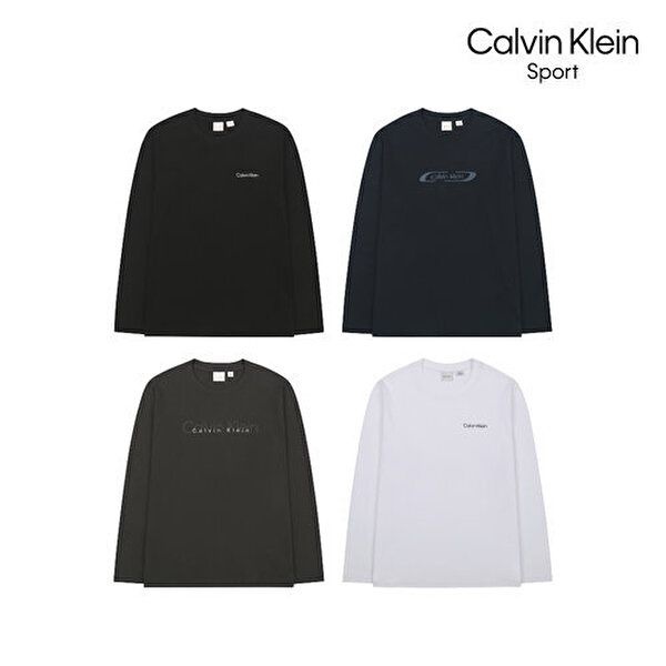 CK 캘빈클라인 [하프클럽]26FW 캘빈클라인 남성 긴팔 티셔츠 4종 패키지
