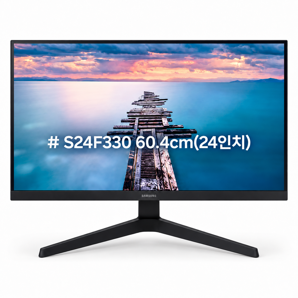 삼성제약헬스케어 삼성 모니터 S24F330 60.4cm(24인치) LS24F330EAKXKR