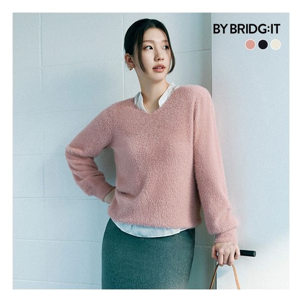 [바이브리짓] 26FW 눈꽃 날개사 풀오버 3종