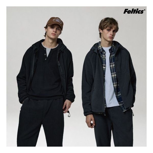 [펠틱스] O 26FW 남성 더블 웜 플리스 셋업 2종(F617M)