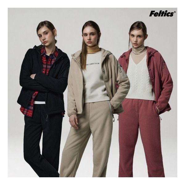 [펠틱스] 26FW 여성 더블 웜 플리스 셋업 2종(F617W)