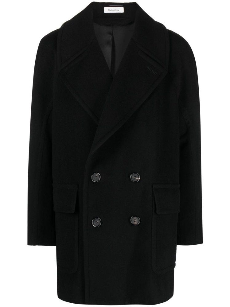 23 F/W 알렉산더 맥퀸 블랙 울 코트 754885QVV711000 B0480476345