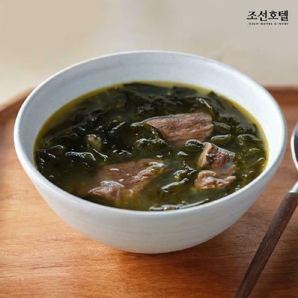 [조선호텔]조선호텔 [하프클럽]한우 미역국 730g x 7팩 (14인분)