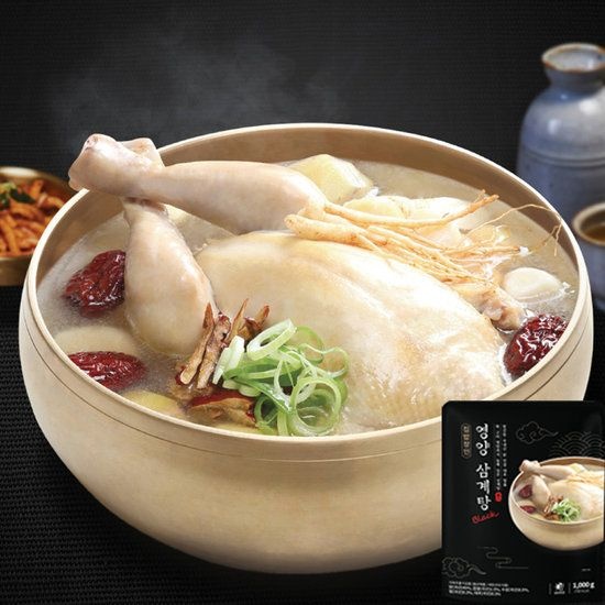 집밥장인 영양삼계탕 블랙 1kg X 5팩 310899