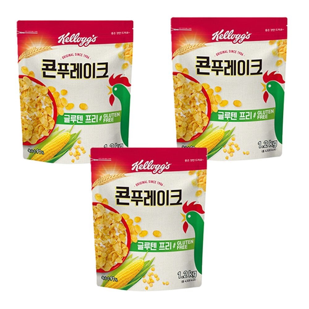 켈로그 콘푸레이크 1.2K 3개