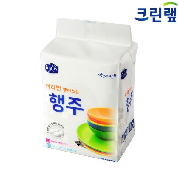 [하프클럽]크린랩 빨아쓰는 행주타올 28cm x 30cm_20매_1박스(36개)